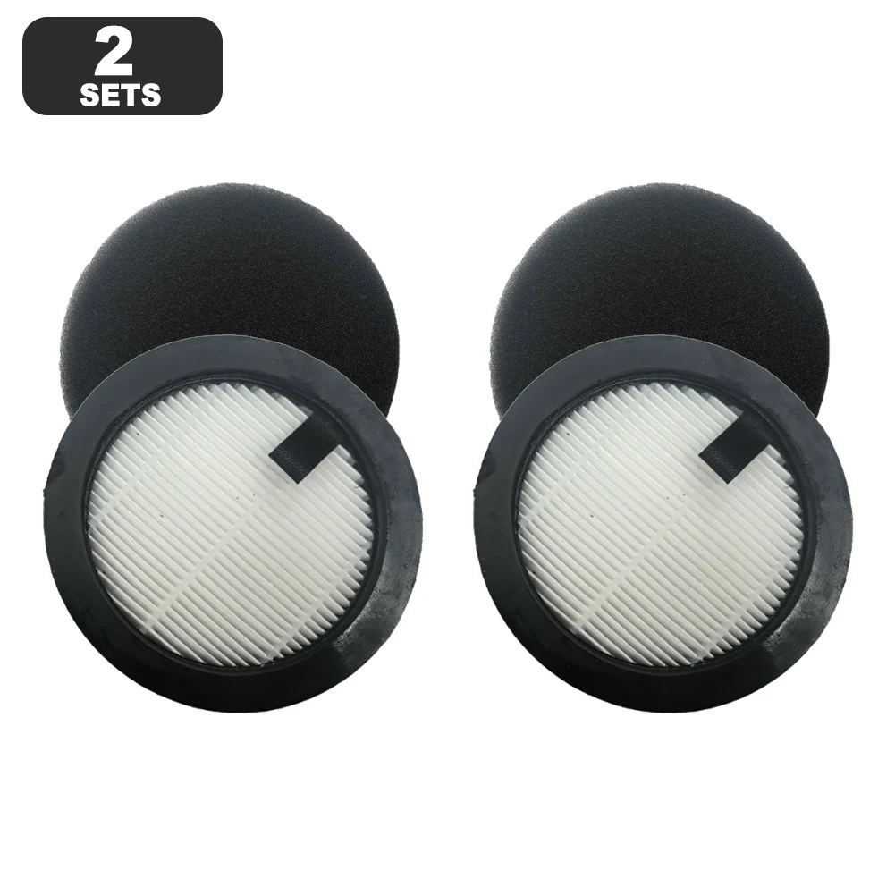 Paquet de quatre filtres HEPA H13 et éponges de rechange pour aspirateur sans fil SMOTURE et Ozeeco EC01.
