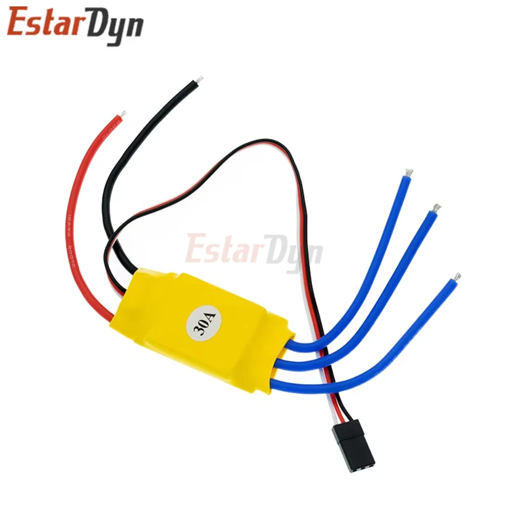 Contrôleur ESC sans balais 30A/40A 2-4S LiPo BEC 5V/3A pour Drone RC