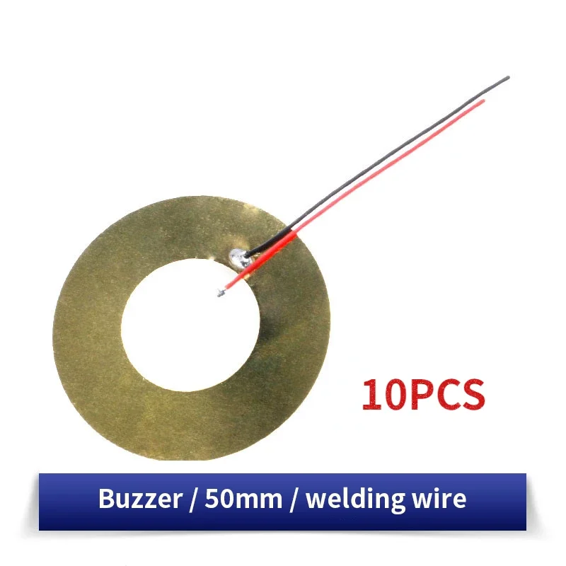 Versatile Piezoelectric Ceramic Wafer Plates with Attached Wire for Sound Projects (10/20 Pack, 12-50MM Diameter)