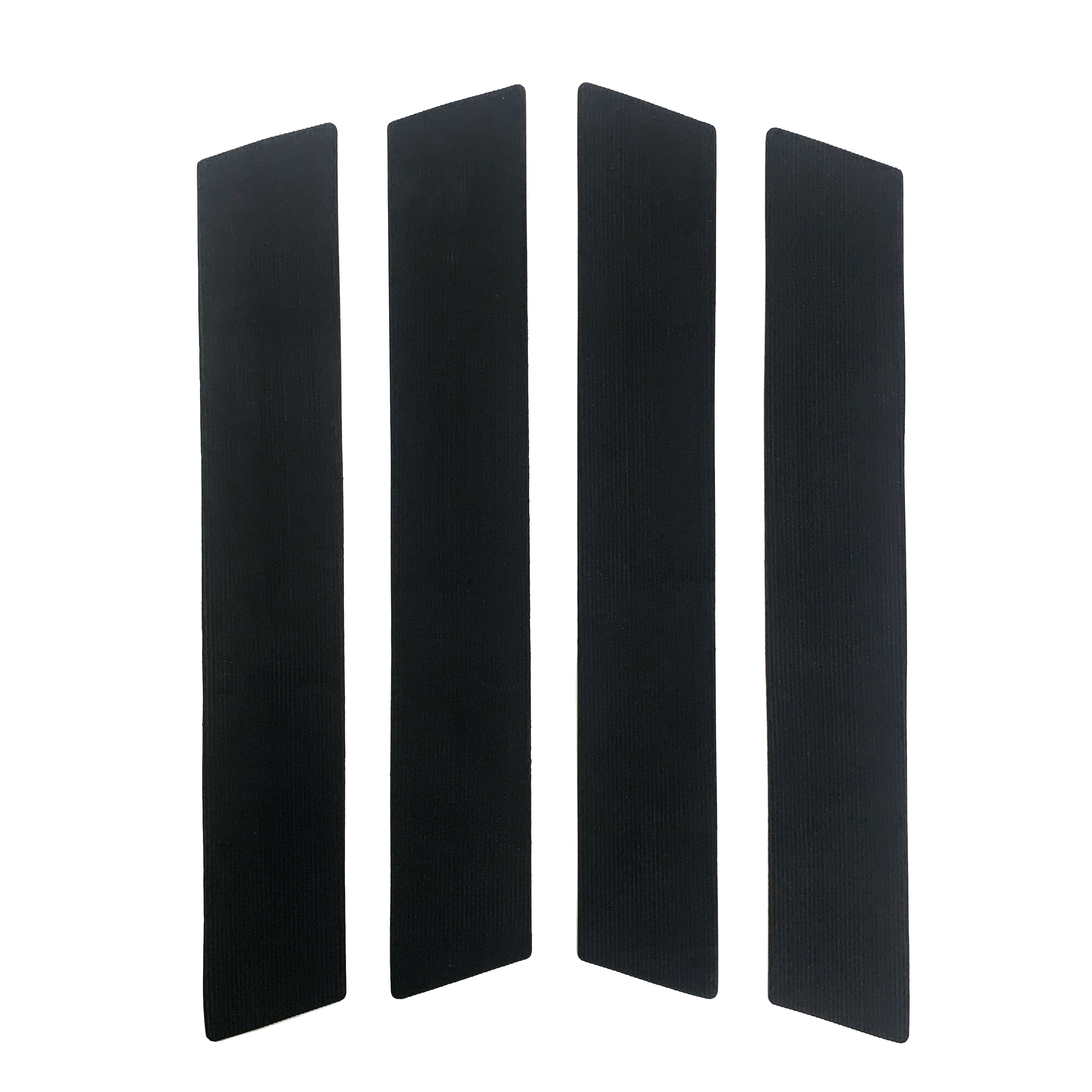 

Surfboard Front Deck Corduroy Grip EVA Traction Pad 4-Pieces Surfboard Deck Grips for Stomp Skimboards, Surfboards, Funboards