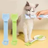 1/3PCS Cat Strip Feeder Spoon Long Handle Lickable Wet Food Feeder for Cats Pet Meat Mud Food Squeeze Dispense Spoon Pet Supplie