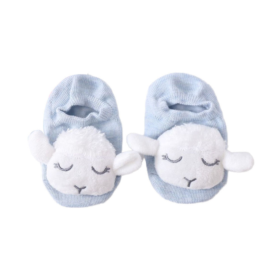 18 Color Baby Sock Newborn Boy Girl Floor Kids Infant Anti Skid Toddler Slipper Non Slip Animal Sheep Lion Dinosaur Children