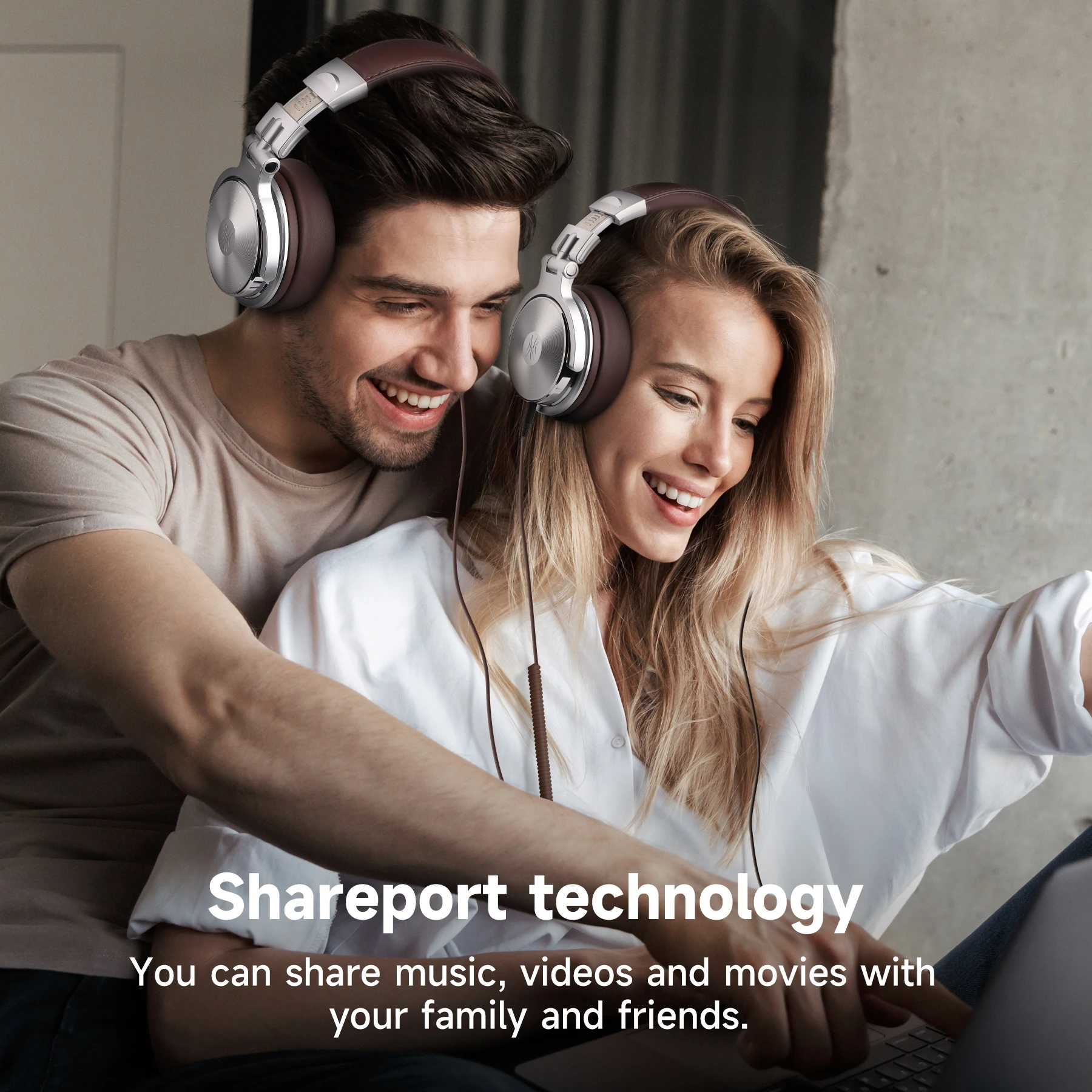 Wireless headphones for mixing shop