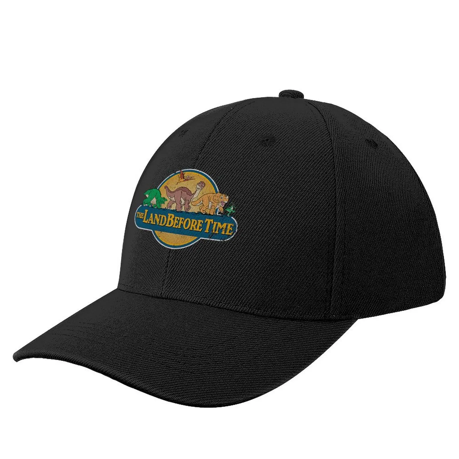 Vintage The Land Before time Baseball Cap Sun Hat For Children Ball Cap Bobble Hat Woman Men's