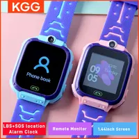 Q12 Kids Smart Phone Watch SOS Call Back LBS Location With Math Game 12 Languages Voice Chat Children Alarm Clock Boys Girl Gift