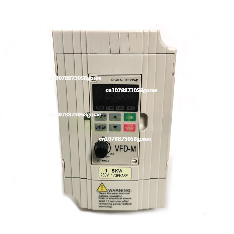 

Suitable for Delta New Origina VFD-M Series L VFD004M21A VFD015M21A 220V /380V 0.4KW / 0.75kw /1.5kw /2.2kw Inverter