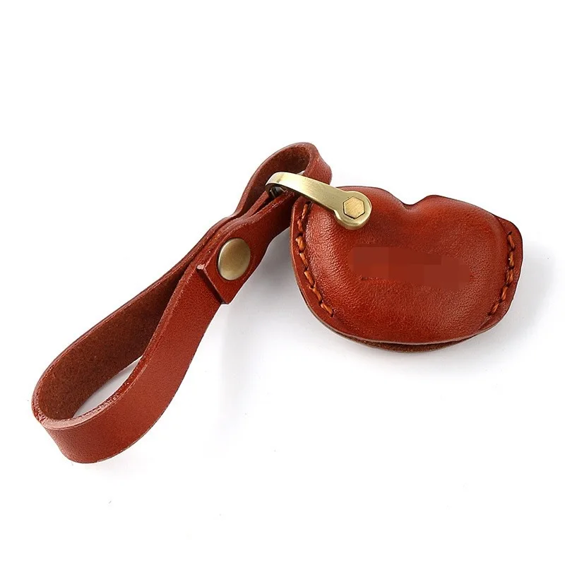 Leather Motorcycle Key Case Shell Cover and Lock Opener