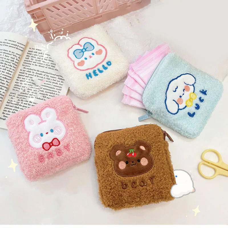 

Милые Портативные мешки для монет, маленький кошелек для денег, кошелек для монет, Сумка с креативной гигиенической салфеткой, органайзер, сумки для хранения ключей и карт