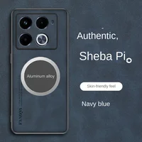 Sheep Skin Leather Case For Infinix Note 40 Pro Case Magnetic Car Protective Case For Infinix.jpg