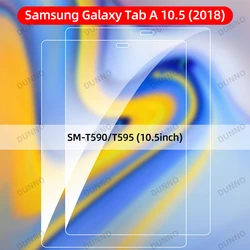 Premium Tempered Glass Screen Protector (2-Pack) for Samsung Galaxy Tablets (Tab A 10.5 T590 T595)