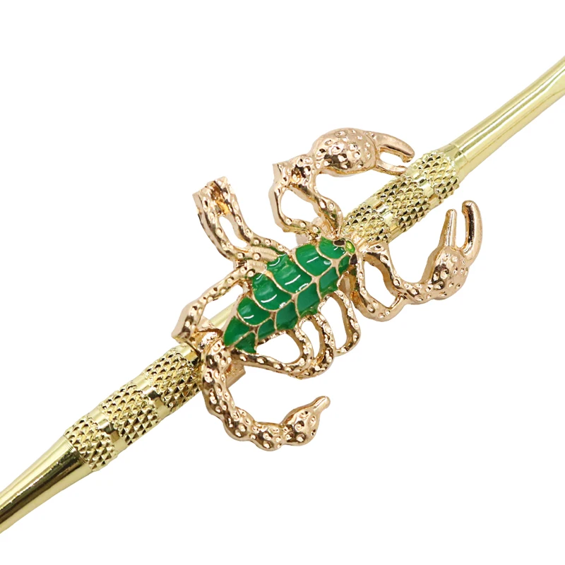 Hookah Accessories SY 1PC Metal Animal Shape Hookah Fork Aluminum Foil Hole Puncher Two in One Shisha Tobacco Spoon Chicha Narguile Accessories