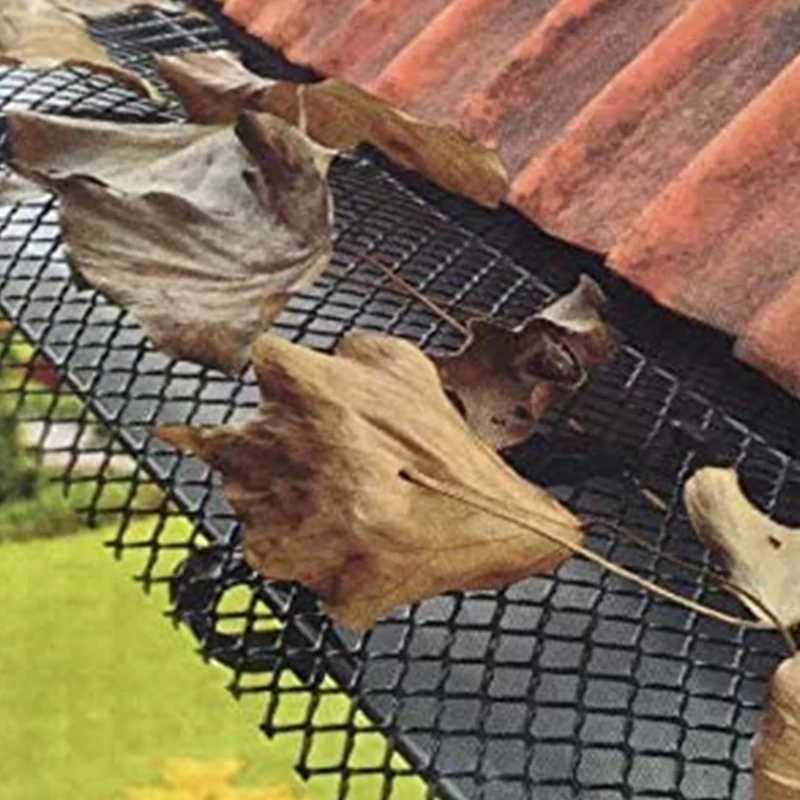 15cm x 6m Anti-Falling Net Mesh Strainer Filter Garden Bird Net Fence Gutter Guard From Leaves Twigs Branches Plastic Mesh Tool