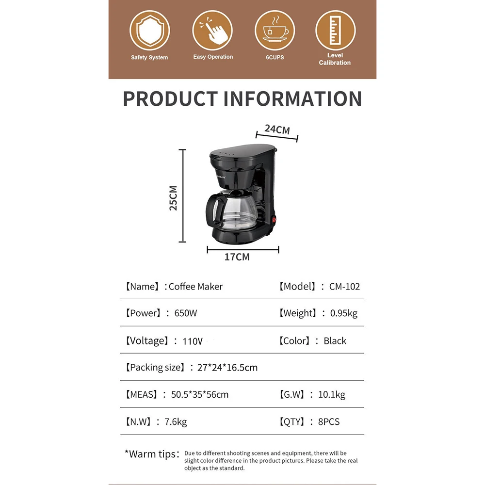 ماكينة صنع القهوة الكهربائية بالتنقيط، ماكينة صنع...