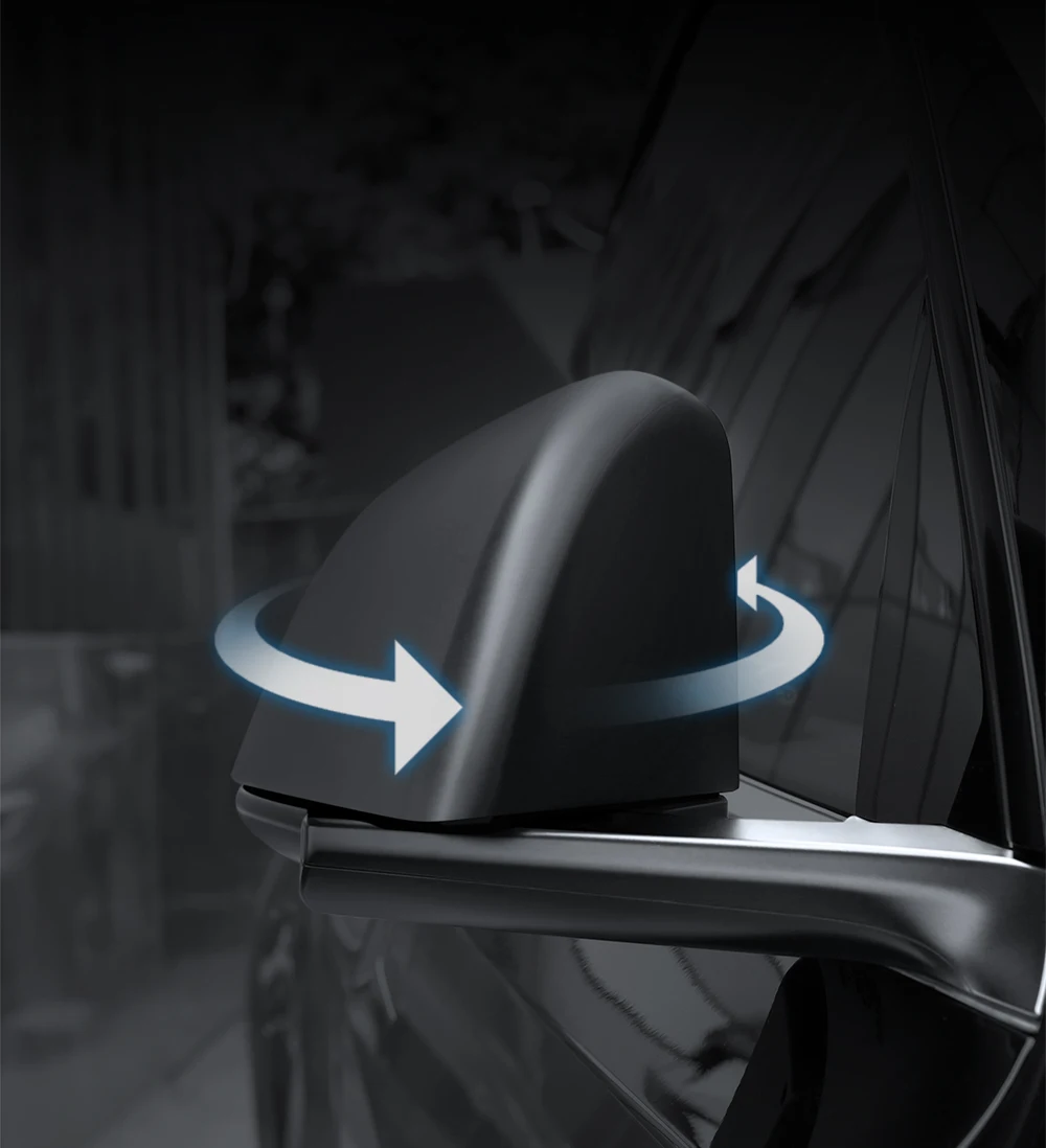 Carbon Fiber Paste Side Door Mirror Cover For Tesla Model 3 Model Y 2023 2021 Au