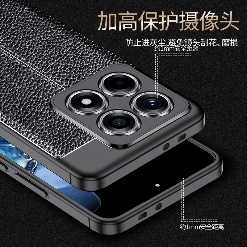 Luxury Shockproof High-Quality Soft Leather TPU Bumper Case