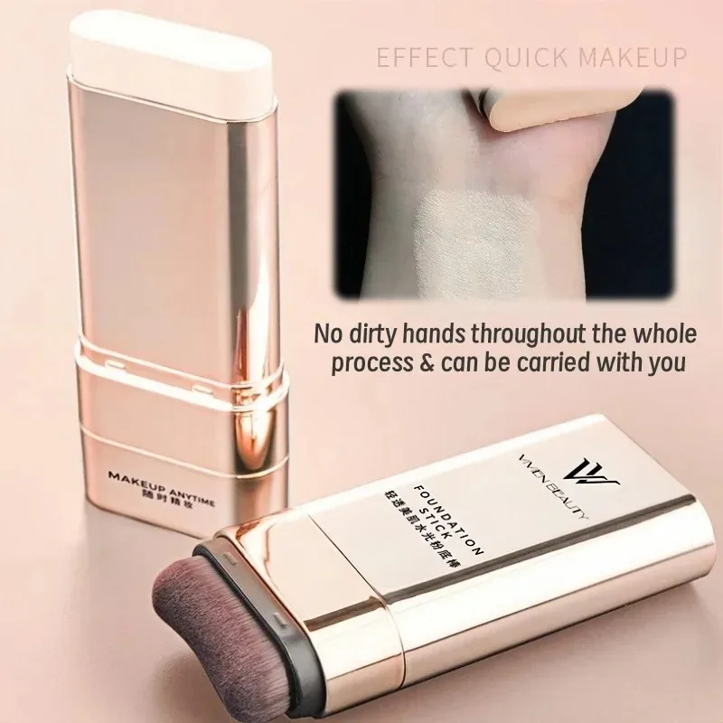 VV Double-Head Foundation Stick - Transparent Light Concealer That Brightens Skin Tone Waterproof Long-Lasting Cream for Makeup 3 VV Double-Head Foundation Stick - Transparent Light Concealer That Brightens Skin Tone Waterproof Long-Lasting Cream for Makeup 3