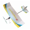 HuangFeng-220 Wasp Popular Science Version Remote Control Ultra-low Speed Glider Indoor Aircraft Model KIT/KIT+Motor 1