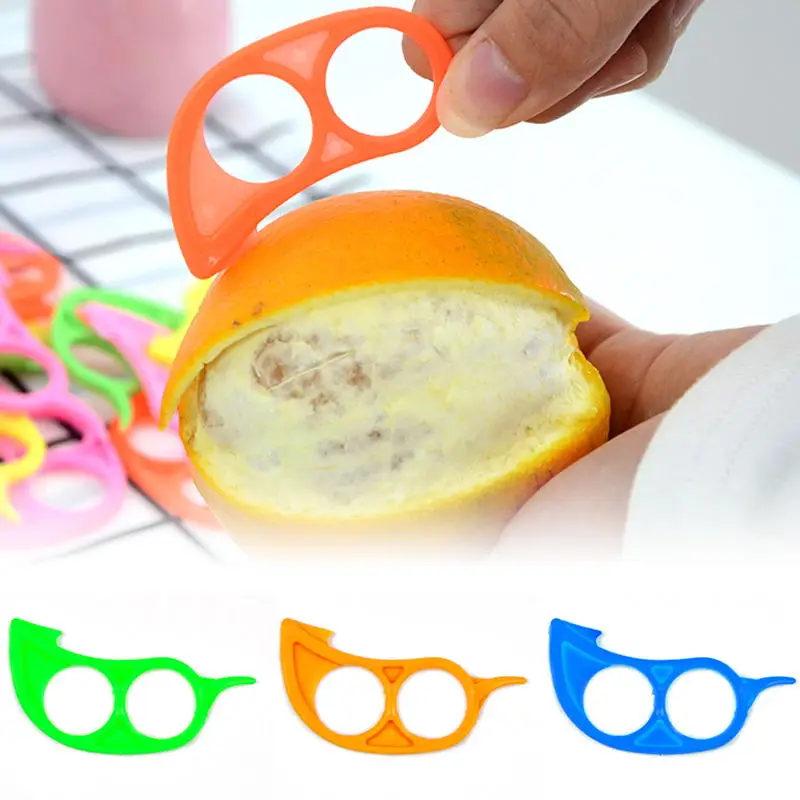 Mini couteau en plastique pour enlever la peau des fruits, éplucheur  d'orange, zesteurs de citron, cache-agrumes, décapant de fruits, outils de  cuisine faciles à ouvrir - AliExpress