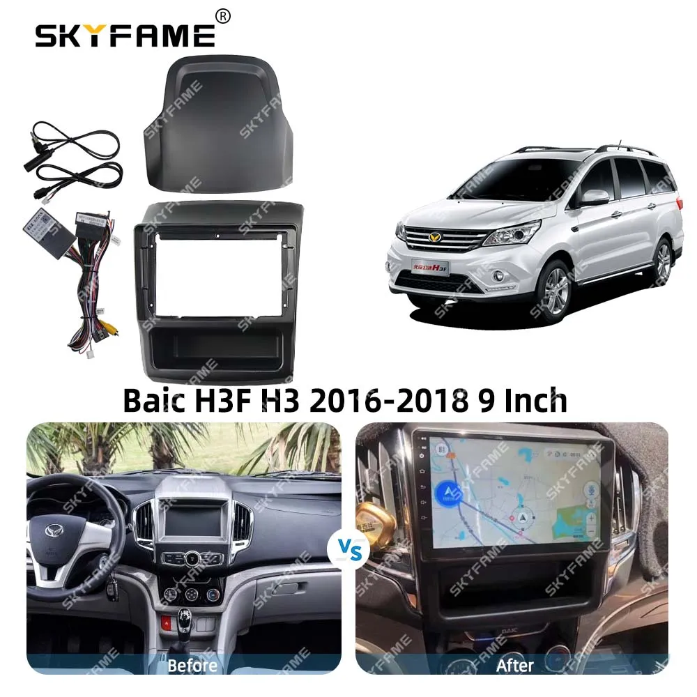SKYFAME ڵ  ٸ  Canbus ڽ ڴ, ȵ̵    г ŰƮ, BAIC Huansu H3F H3 