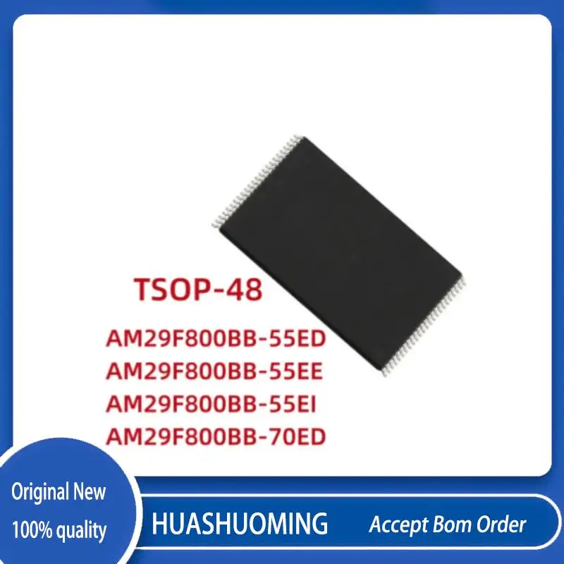 

5Pcs/Lot New AM29F800BB-120 EE EI ED AM29F800BB-70 ED EE EI AM29F800BB-55 EI EE ED AM29F800BB-90 EE EI AM29F800BB -55ED TSOP48