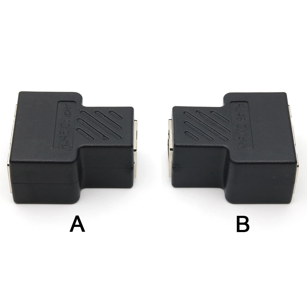 Xintylink-acoplador Fêmea Rj45 Lan Cat6 Adaptador de Conector de Rede Rg45 Cat5 Blindado rj rg 45 Cabos de computador e conectores - Imagem 2