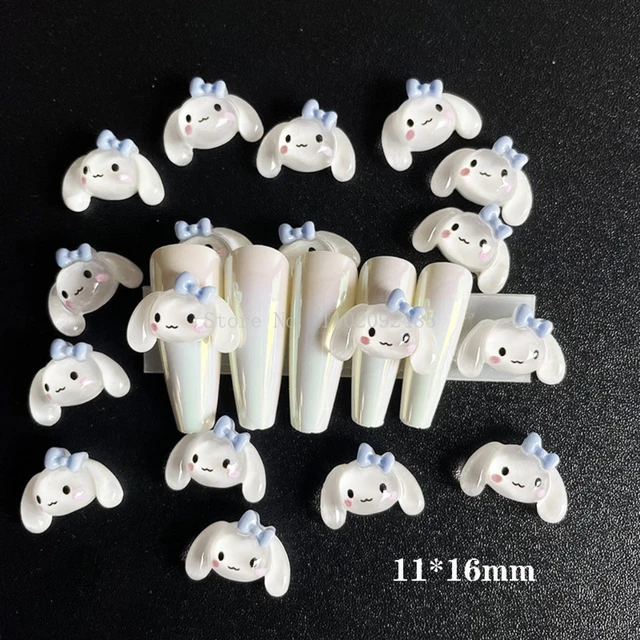70Pcs/Box Sanrio Nail Charms Kawaii Hello Kitty Kuromi Cinnamoroll Cartoon  Nail Jewelry Charms Rhinestone Gems Kit DIY Crafts - AliExpress