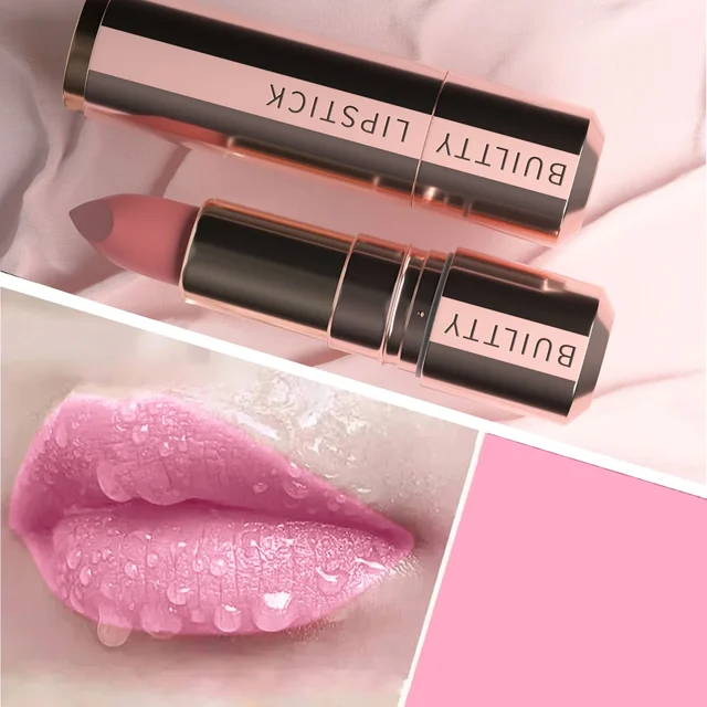 58126-f776db.jpg NEW Nude Matte Lipstick Waterproof Long Lasting Non-Stick Cup Kiss Proof Not Fade Matte Lipstick Makeup Christmas Gift for Women