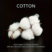 1 taie d'oreiller brossée 100 % coton - Super douce, fermeture d'enveloppe, 18,89 x 29,13 pouces, disponible en plusieurs couleurs 3