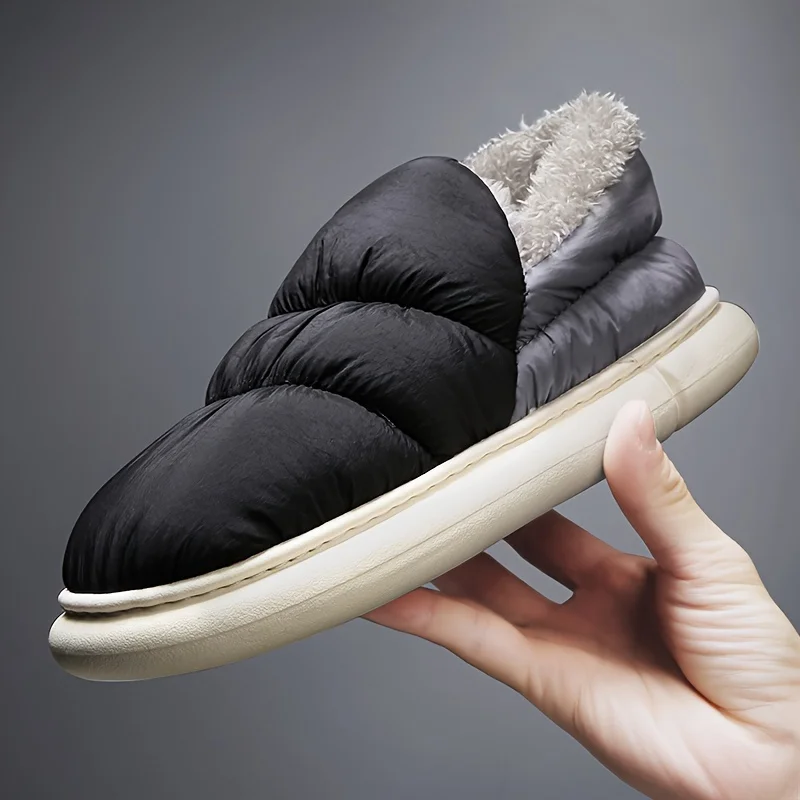 

Женские теплые ботинки на плюшевой подкладке, Разноцветные теплые ботинки с круглым носком, Повседневная универсальная обувь для снега, Осень-зима