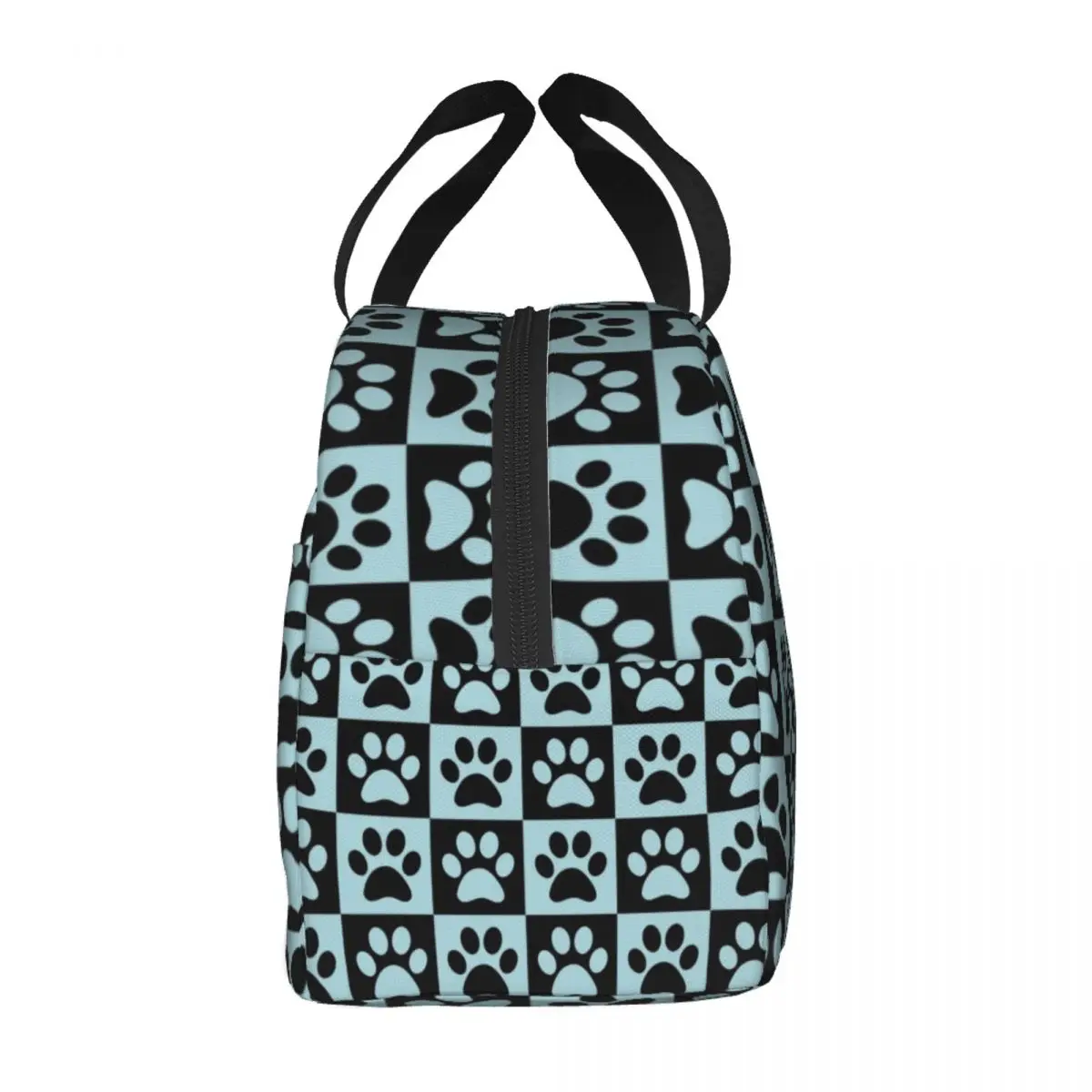 1pc Checkered Pattern Lunch Bag, Modern Polyester Insulated Lunch Bag For  Lunch, Kitchen