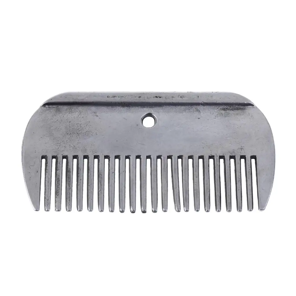 

Stainless Steel Horse Curry Comb, Metal Brush for Equestrian