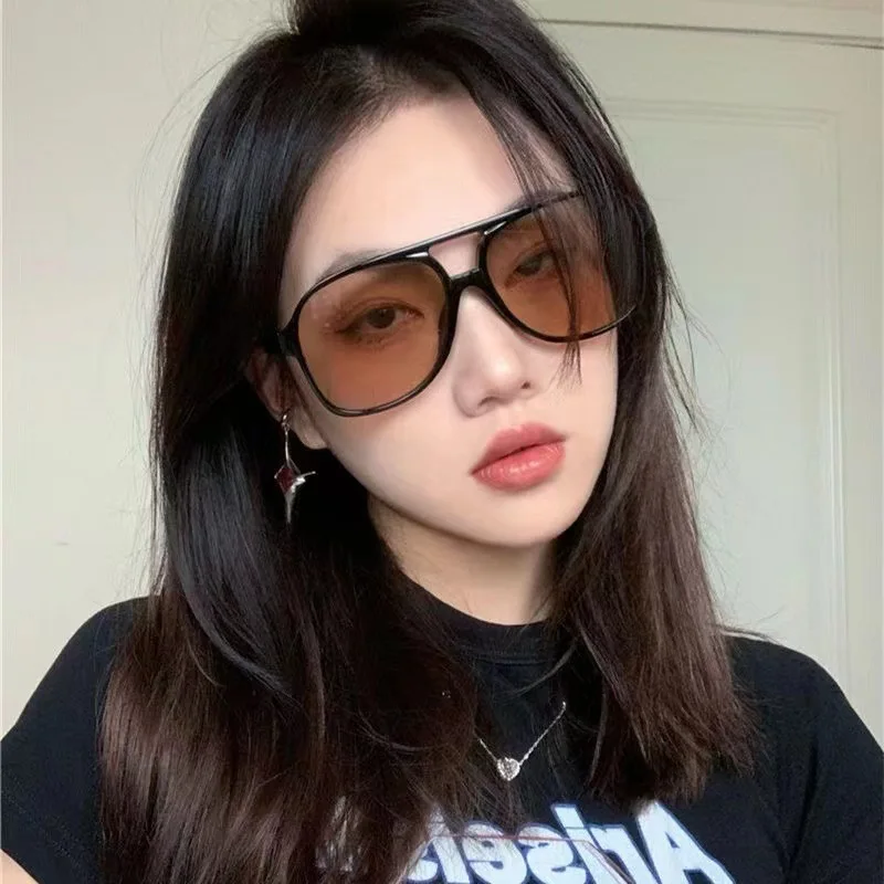 2023 Double bridge square Women Sunglasses Vintage Brand Designer Men Sun Glasses Shades Female Exaggerated oversize sunglasses BEST SELLERS 2023 Double bridge square Women Sunglasses Vintage Brand Designer Men Sun Glasses Shades Female Exaggerated oversize sunglasses BEST SELLERS
