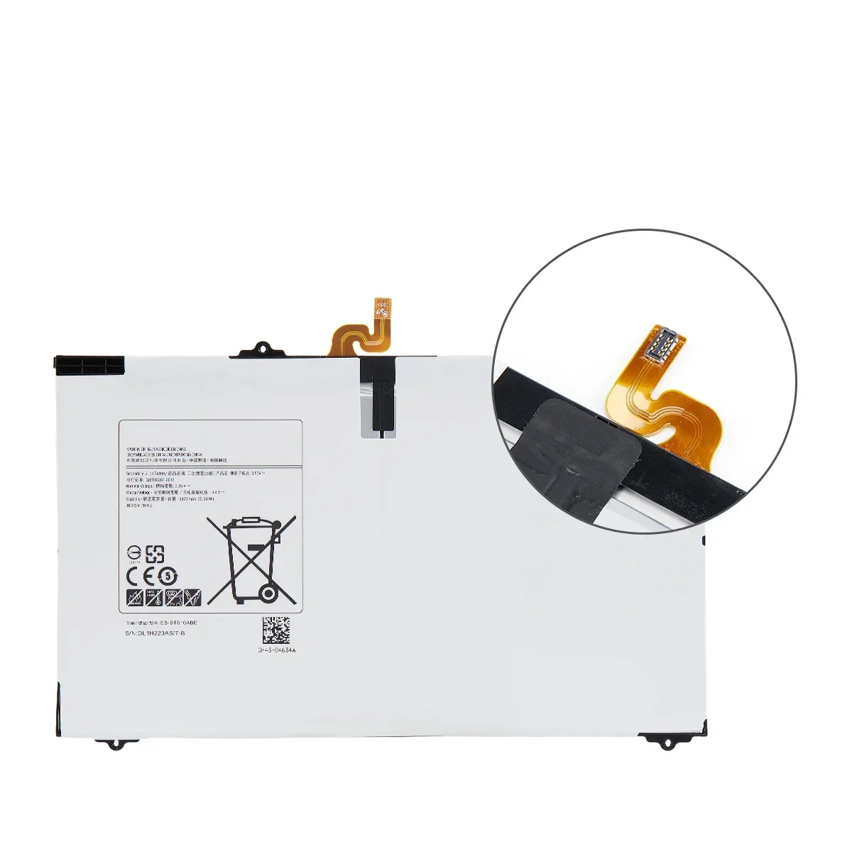 Фото Совершенно новый аккумулятор для планшетов Samsung Galaxy S2 9,7 T815C Φ T817A T813 T819C T815Y + Инструменты №4