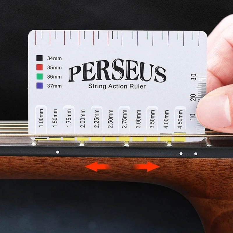 1pcs Guitar Accessories Gauge Ruler Electric Guitar Tool For String Instruments