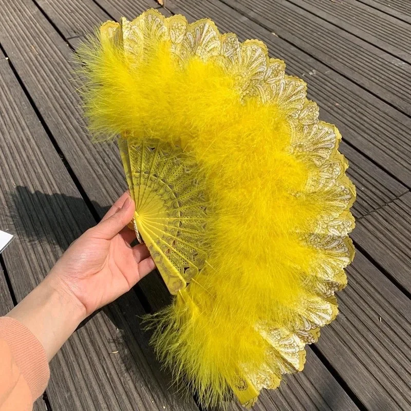 Folding Hand Fan for Women Girls Wedding Party Decorations