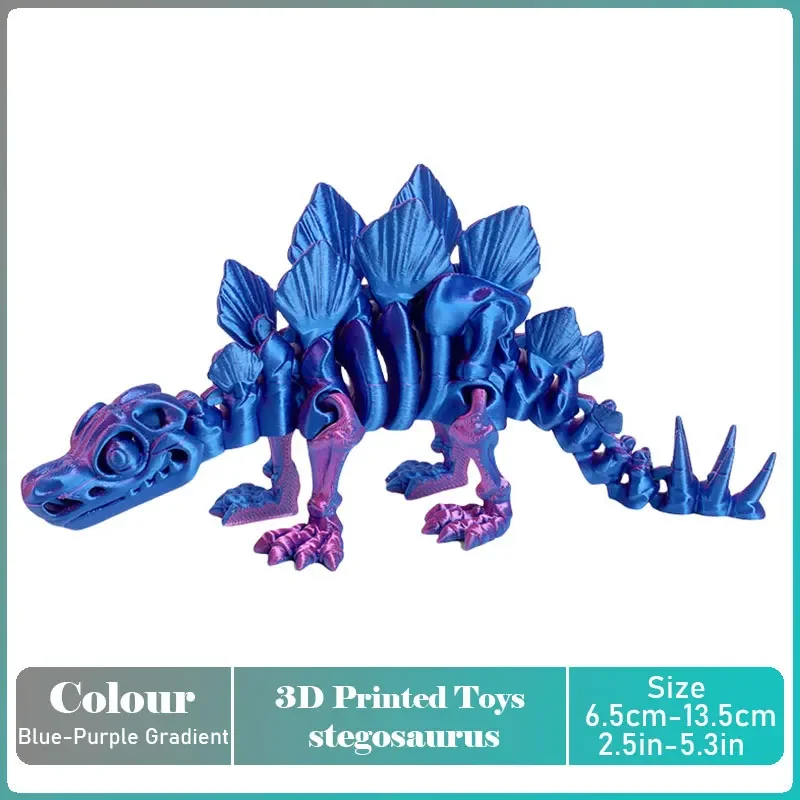 Realistic 3D Printed Movable Tyrannosaurus Rex Dinosaur Model - Decorative Desktop Piece & Unique Birthday Gift