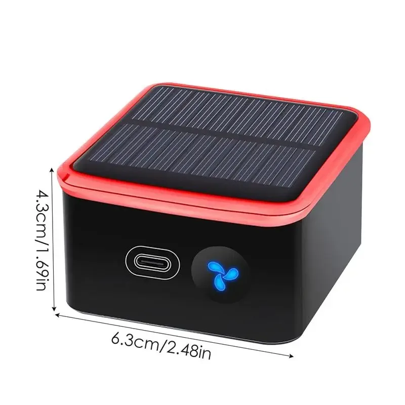 Solar Car Air Purifier cross-border formaldehyde smoke odor removal vehicle deodorizer