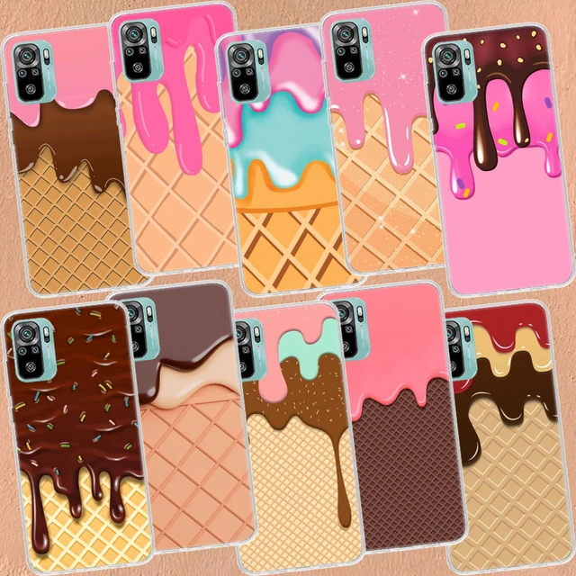 Funda Silicona para Xiaomi Redmi Note 11 / 11s diseño Helado Chocolate  Dibujos