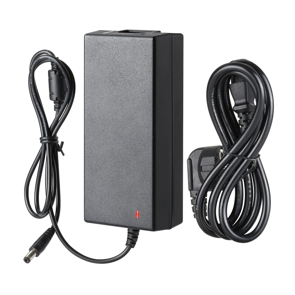 Techage 52V 2.5A AC 100-240V DC 5.41 мм EU / AU / UK US Power Adapter Charging Device