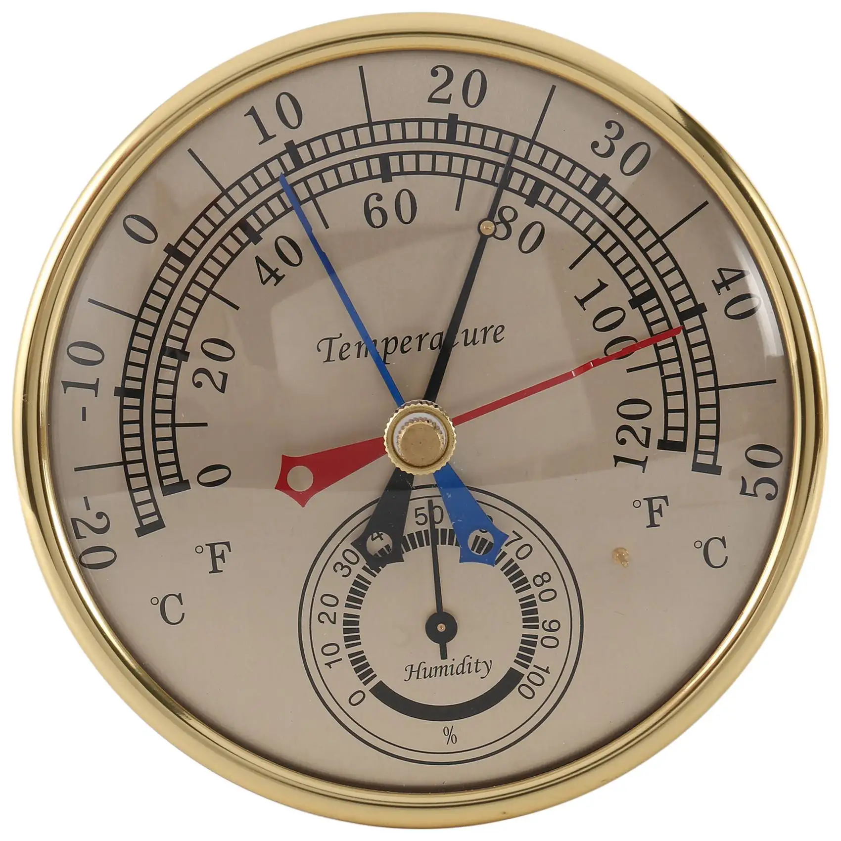 

Настенный гигрометр, устройство для измерения температуры и влажности в доме и на улице, 5 дюймов