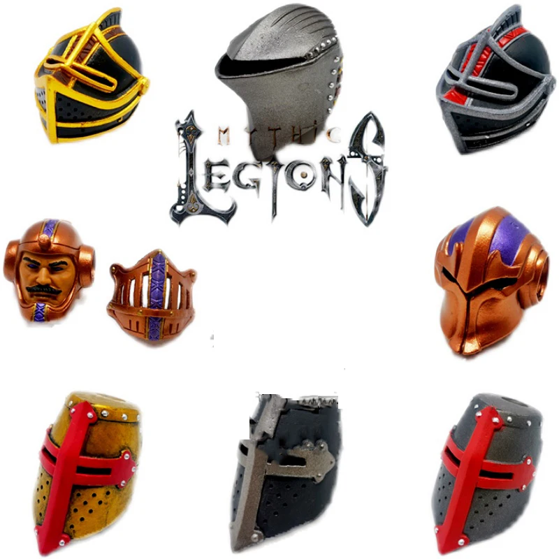 

Four Horsemen Mythic Legion 1/12 Scale All-star Male Knight Crusader Movable Head Carving DIY Accessories fit 7"Action Figure