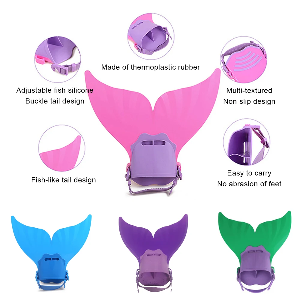

Flexible And Reusable Topside Snorkel Fins For Training And Diving Easy To Wear Unique Universal Fit