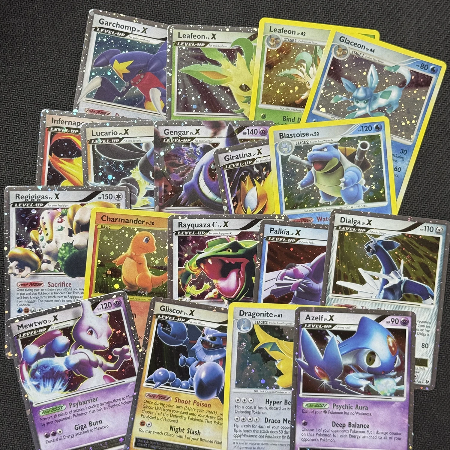 PTCG 프록시 카드 드래곤나이트 레전드 어웨이큰드 찬마더 스톰프론트 겐가 LV.X 레이쿠아자 C 리페온 마제스틱 던 블라스토이즈 홀로