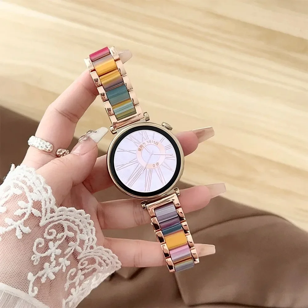 18 20 22 مللي متر الراتنج حزام معدني لهواوي GT 5 g...