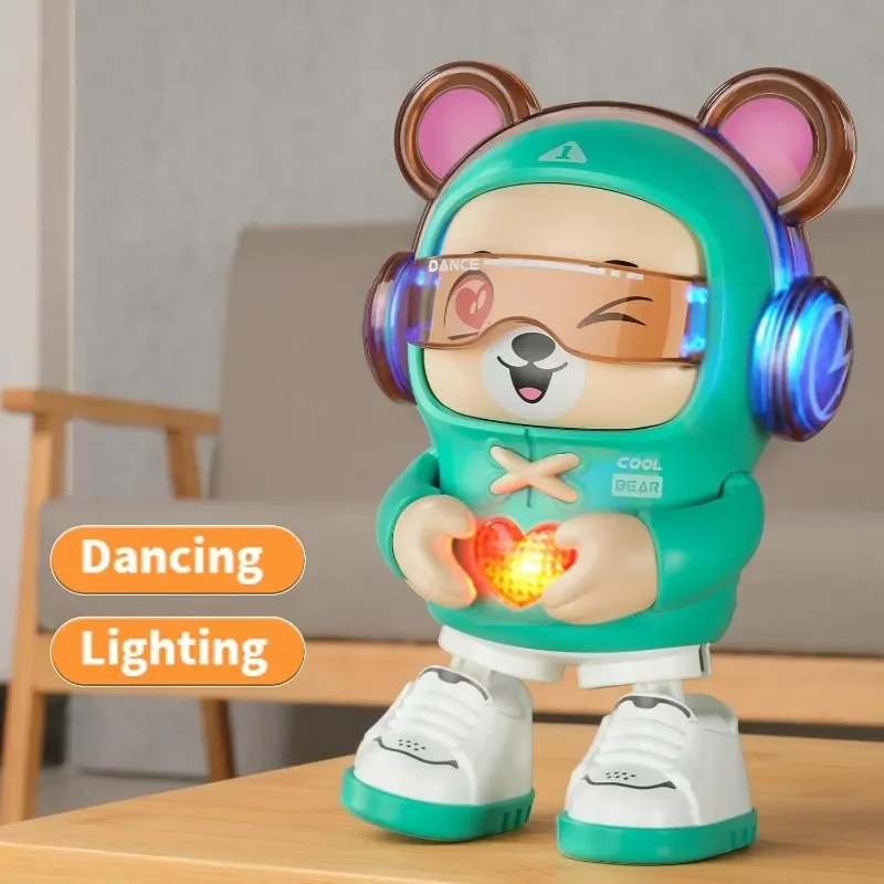 Dancing Bear for Kids Interactive Baby Toys with Light Musical