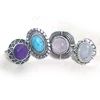 XiaoYaoTYM Vintage Adjustable Natural Stone Rings High Quality Fashion Jewelry Wholesale 4
