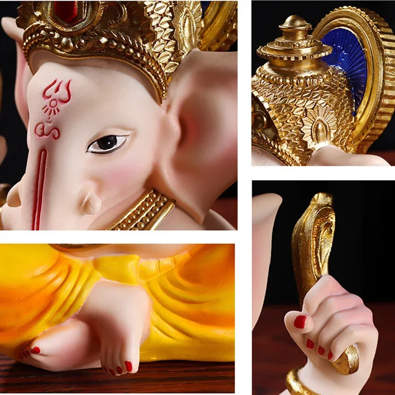 Ganesh God Resin Home Decoration