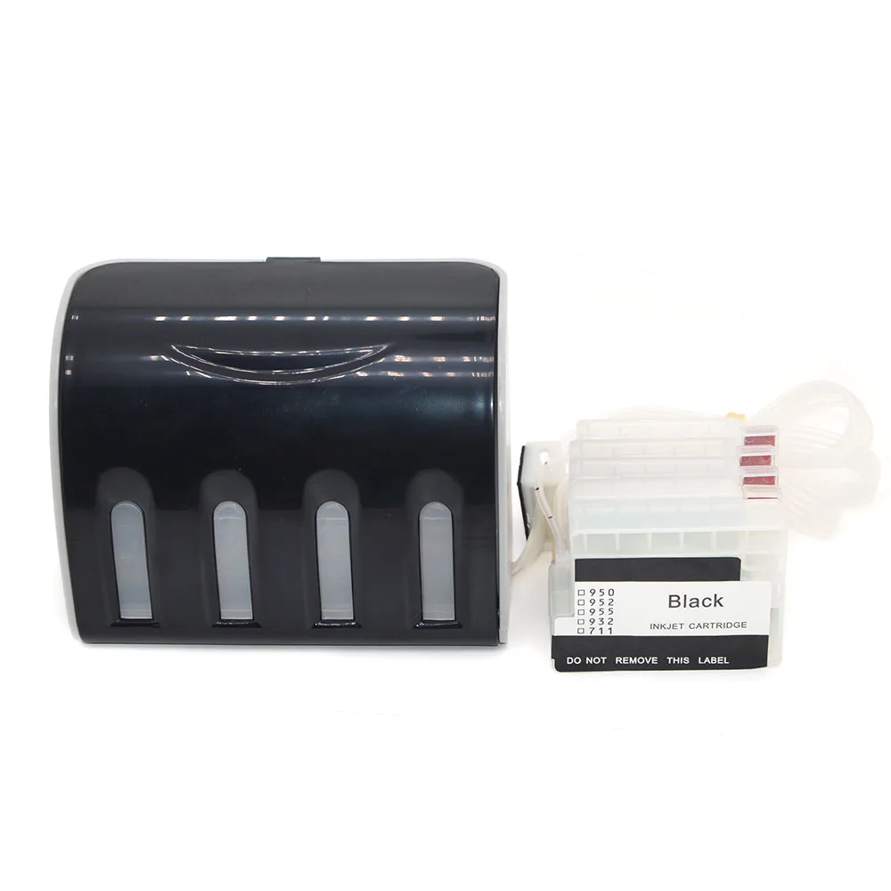 4색 HP932 933 932XL 933XL Ciss 시스템(HP OfficeJet 6100 6600 6700 7110 7610 7612 7510 프린터용 ARC 칩 포함)