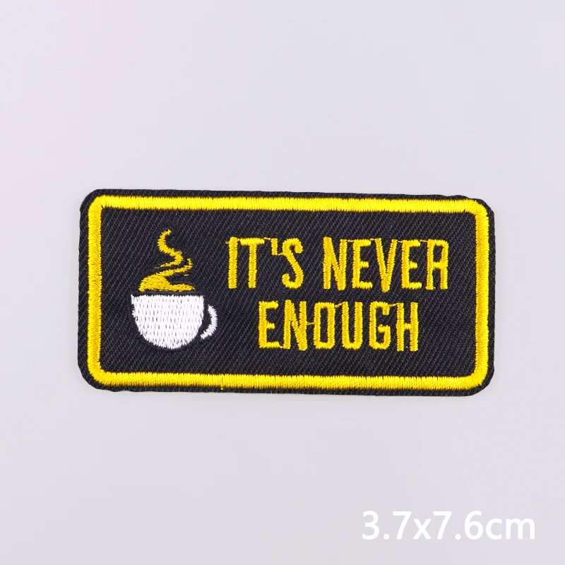 Buchstaben/Wörter Stickerei Patch Eisen auf Patches für Kleidung thermoadhäsive Patches auf Kleidung DIY Nähen Abzeichen schmelzbaren Patch – Detail 40