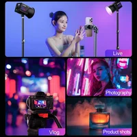 RGB Video Light Portable LED Photography Studio Light with 10000mAh Rechargeable for Vlog Streaming LIVE Photo Fill Lamp - Image 4